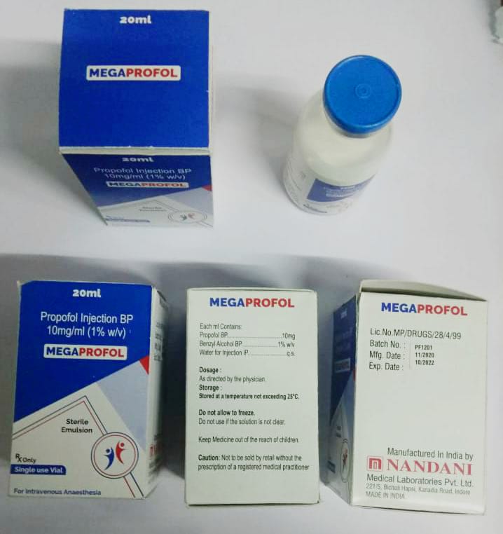 ANESTHESIA DRUGS PHARMIKA INDIA PVT LTD.
